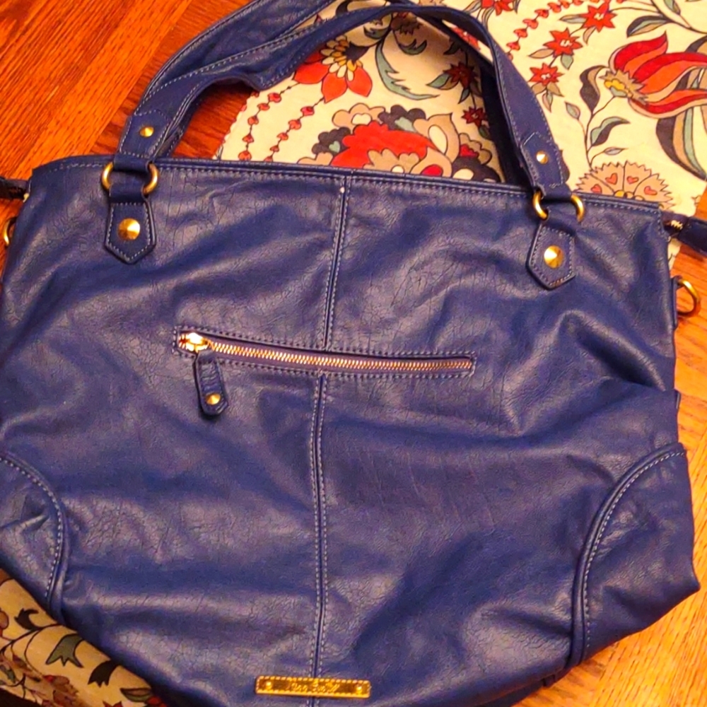 Ladies Large Purple Purse